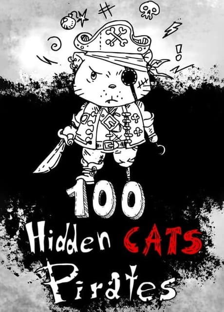 100 Hidden Cats: Pirates