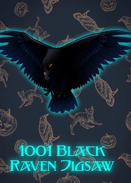 1001 Black Raven Jigsaw