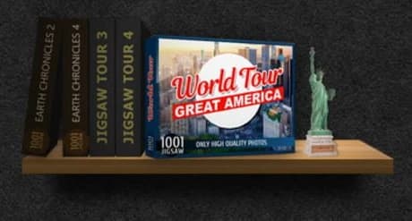 1001 Jigsaw: World Tour - Great America
