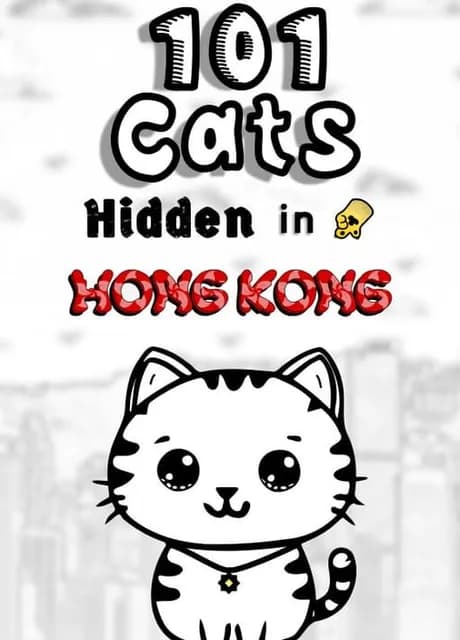 101 Cats Hidden in Hong Kong