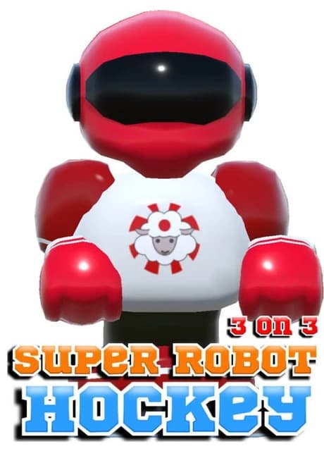 3 on 3 Super Robot Hockey