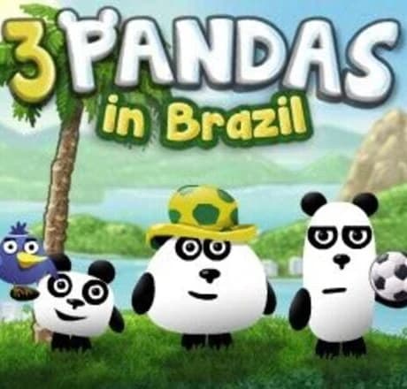 3 Pandas in Brazil