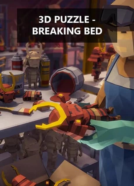 3D Puzzle: Breaking Bed