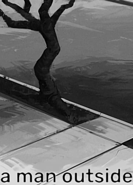 A man outside