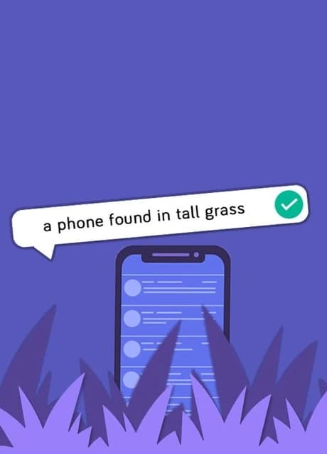 A Phone Found in Tall Grass