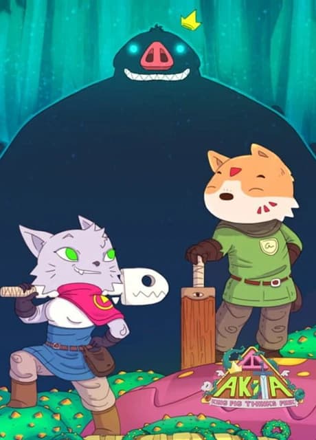 Akita: King Pig Thinks Pink