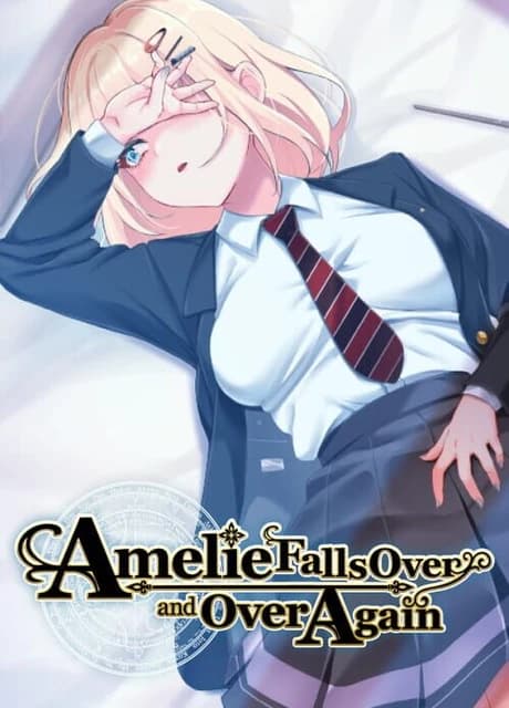 Amelie falls over and over again