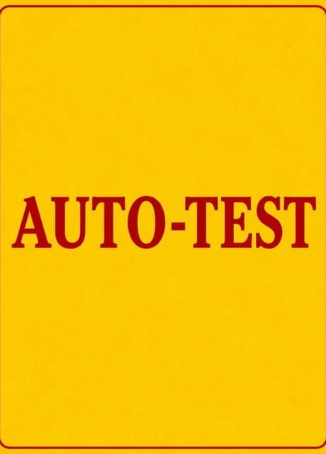Auto Test