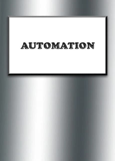 Automation