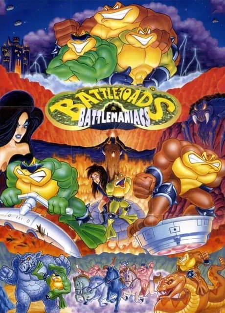 Battletoads In Battlemaniacs