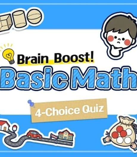 Brain Boost! Basic Math 4-Choice Quiz