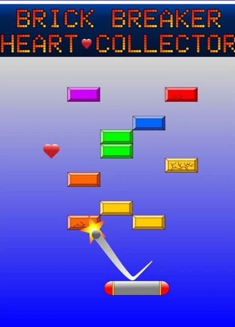 Brick Breaker Heart Collector