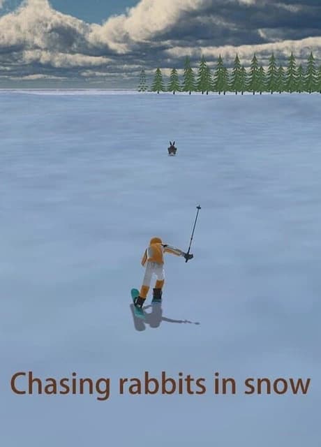 Chasing Rabbits in Snow