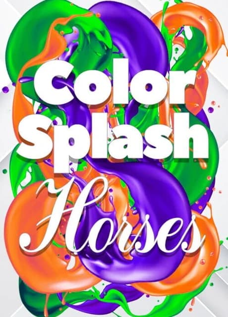 Color Splash: Horses
