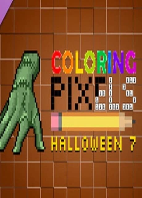 Coloring Pixels: Halloween 7