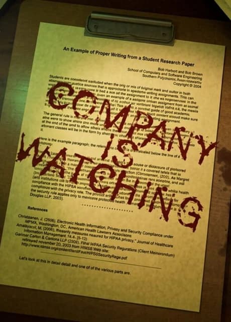 Company is Watching