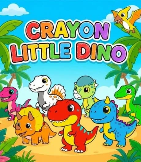 Crayon Little Dino