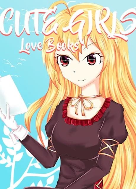 Cute Girls Love Books