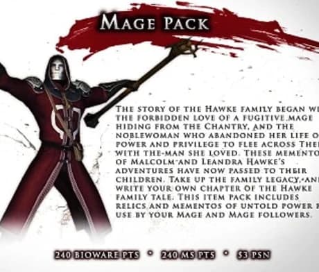 Dragon Age II: Mage Item Pack