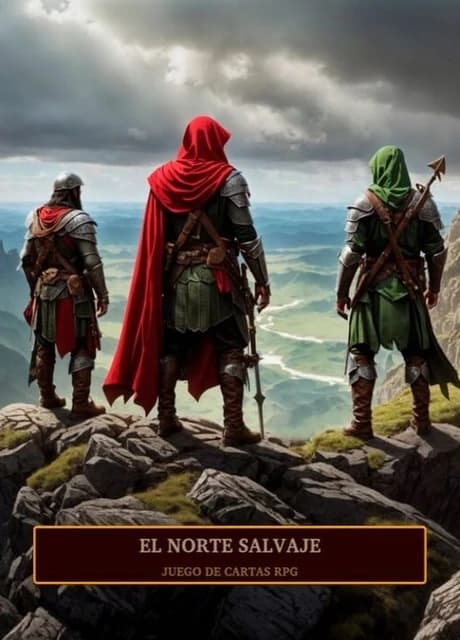 El Norte Salvaje, Juego De Cartas RPG