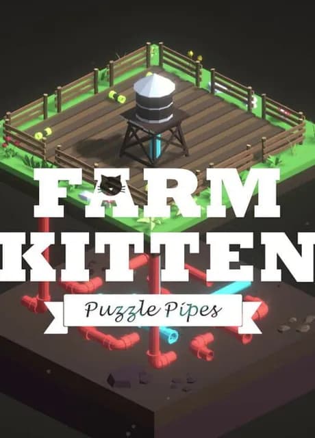 Farm Kitten: Puzzle Pipes