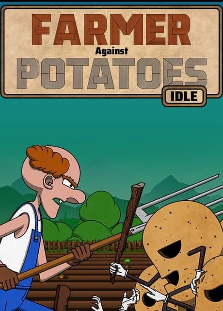 Farmer Against Potatoes Idle