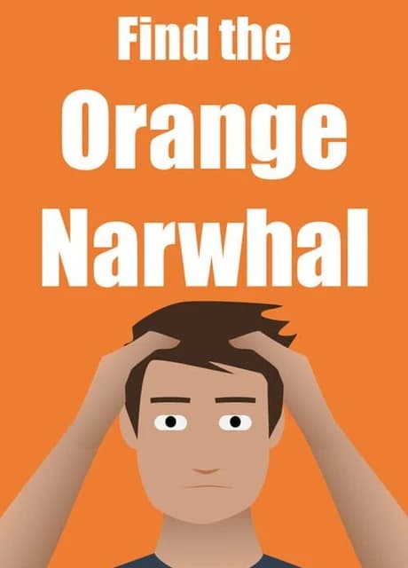 Find the Orange Narwhal