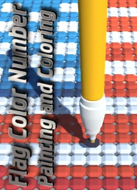 Flag Color Number: Painting and Coloring