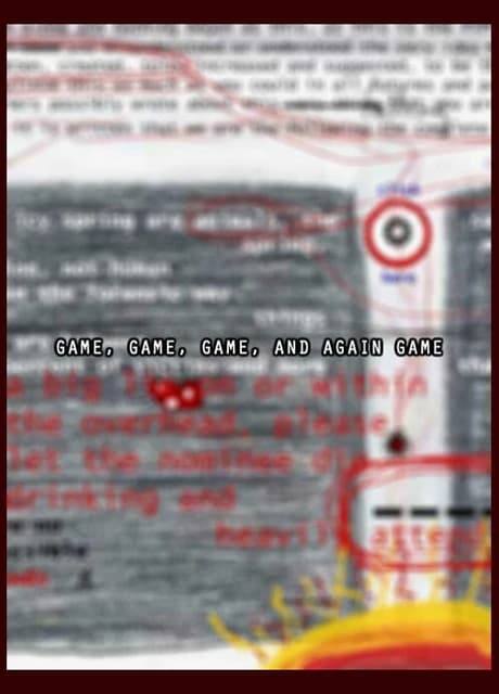 Game, Game, Game, and again Game