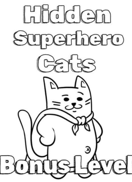 Hidden Superhero Cats: Bonus Level