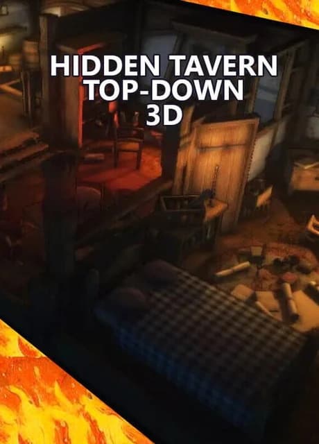 Hidden Tavern Top-Down 3D