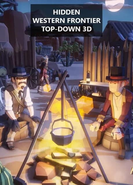 Hidden Western Frontier Top-Down 3D