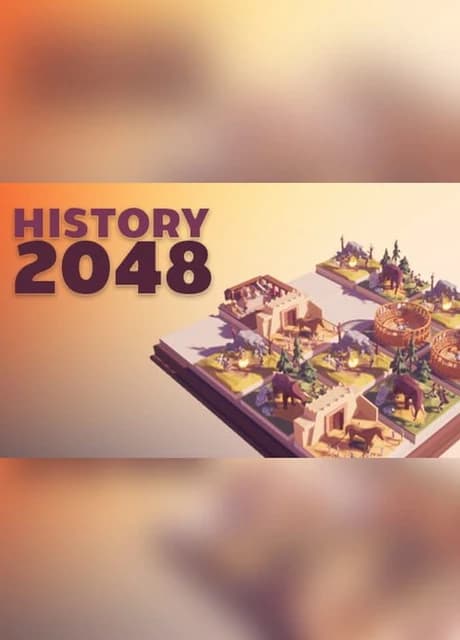 History2048: 3D puzzle number game