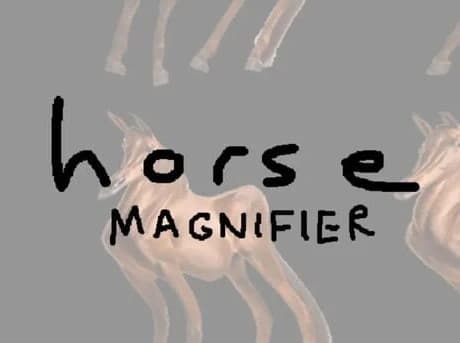 Horse Magnifier