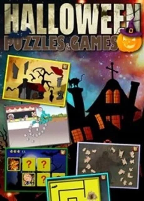Kids Halloween Puzzles and Logic Games