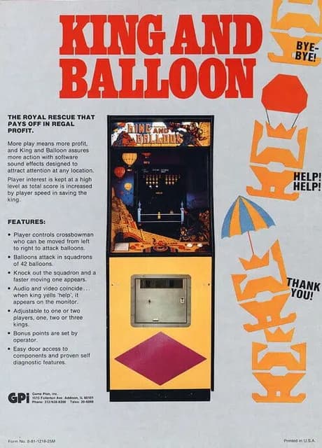 King & Balloon