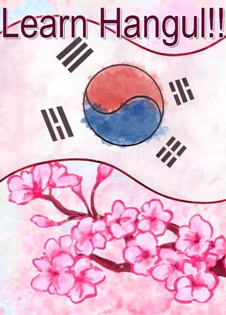 Learn Hangul!!