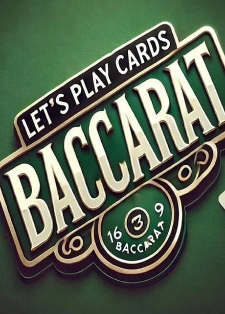 Let's Play Cards Baccarat
