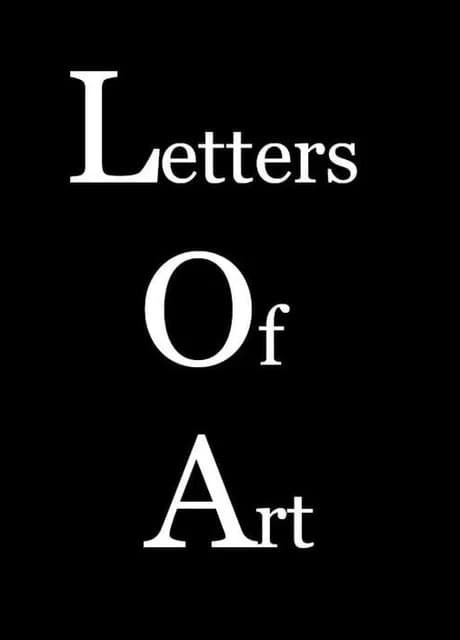Letters of Art
