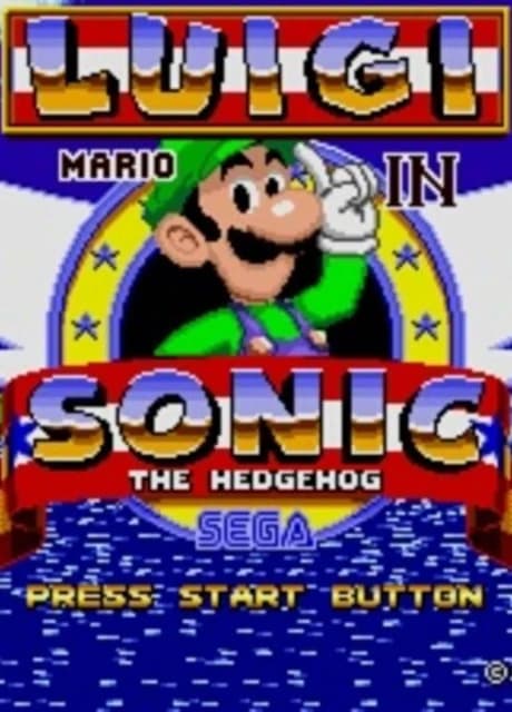 Luigi in Sonic the Hedgehog