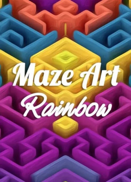 Maze Art: Rainbow