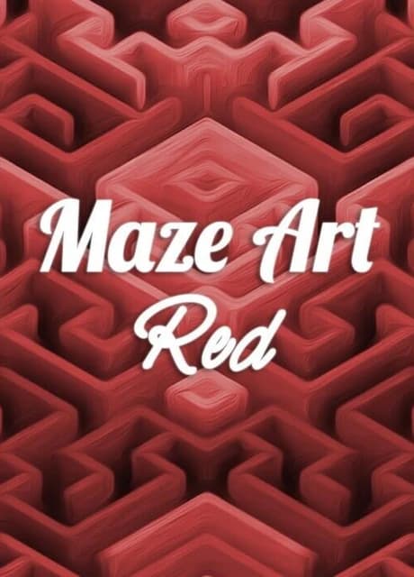 Maze Art: Red