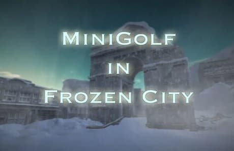 MiniGolf in Frozen City