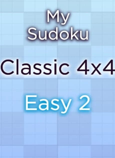 My Sudoku: Classic 4x4 Easy 2