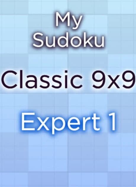 My Sudoku: Classic 9x9 Expert 1