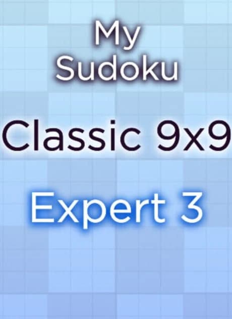 My Sudoku: Classic 9x9 Expert 3