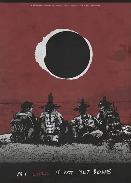 My Work Is Not Yet Done