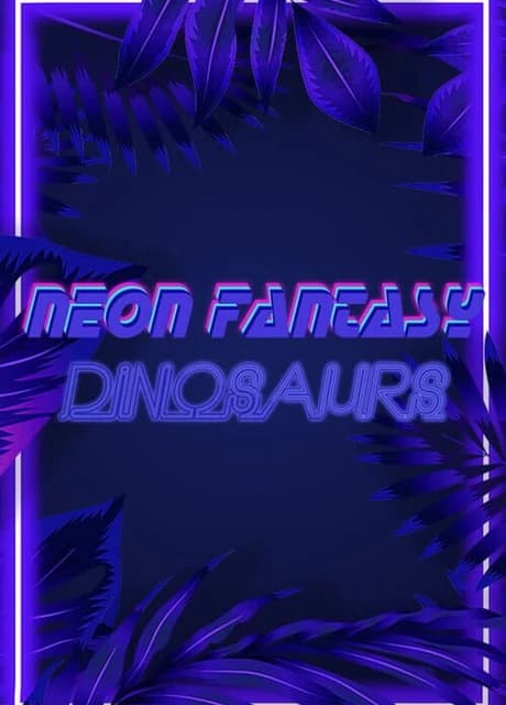 Neon Fantasy: Dinosaurs