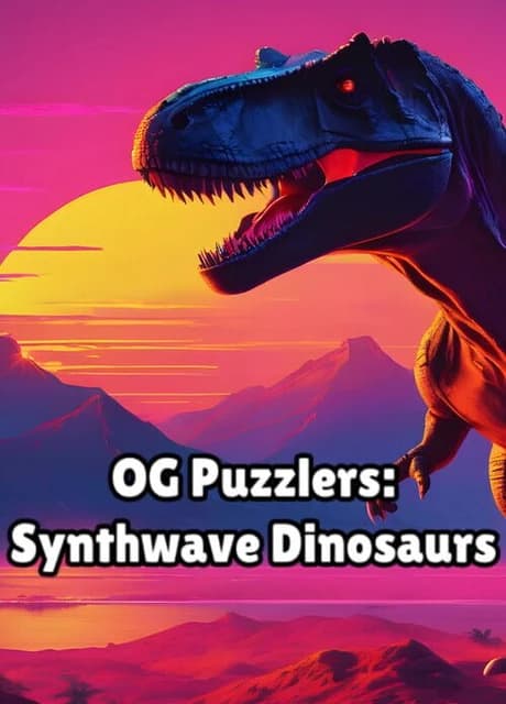 OG Puzzlers: Synthwave Dinosaurs