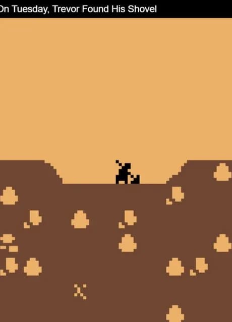 On Tuesday, Trevor Found His Shovel